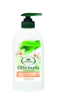 L'Angelica Săpun Lichid cu Aloe Vera și Vanilie